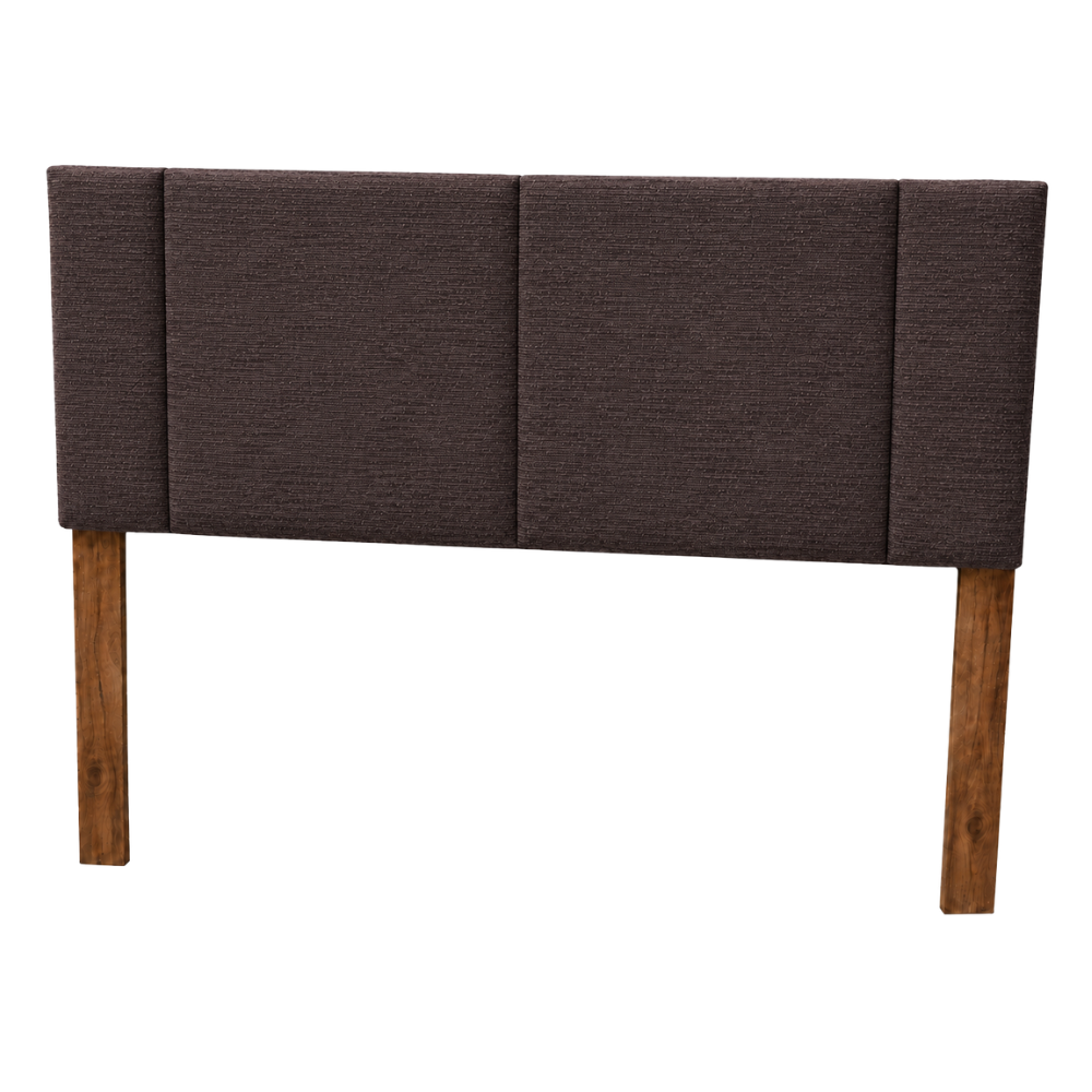 respaldo chenille 4 paneles - mader met